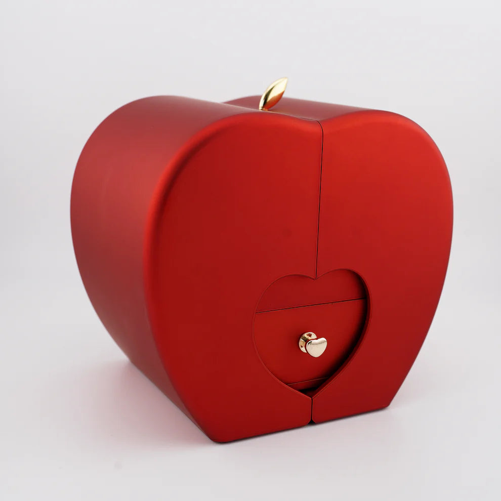 Presente especial – Rosa eterna e colar "À Minha Filha"